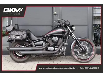 kawasaki-vn-900-custom-scheckheft-seitentaschen-sehr