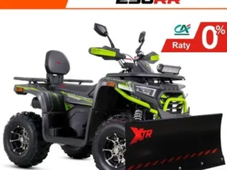 quad 250 asix challenger 300 wyciągarka światla led plug transport gwiazdka