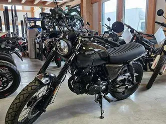 * motorrad mit abs ** aktion aktion ** old style - cool - hip - sparsam ** euro 5 ** retro 125 er fahrbar mit *code 111* fã¼hrerschein! ** abs ** finanzierung m