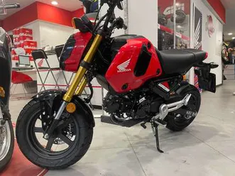 honda msx 125 grom rosso