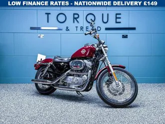 harley-davidson sportster xlh 883 hugger - 279 miles nationwide delivery £149 - 9.9% apr 883 cc