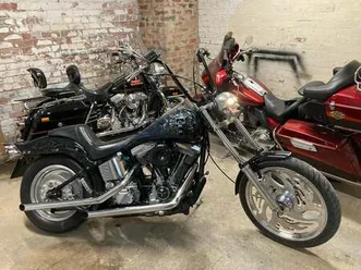 1995-harley-davidson-fxstc-softail-1340-evo-skullduggery-custom-chopper