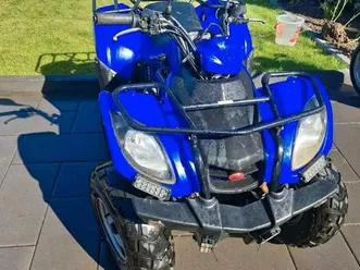 quad-kymco-mxu-50-blau