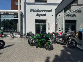 kawasaki ninja h2 sx tourer + sportauspuff + griffheizung