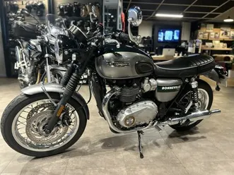 triumph bonneville t120 gold line edition 2022 1200 cm3 | moto roadster | 7 581 km | vert | 56600 lanester