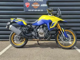 suzuki v-strom 800 de garantie constructeur 11/2029 kit aventure sw motech