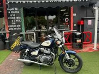 royal enfield super meteor celestial blue