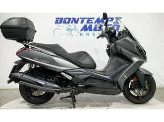 kymco downtown 350i 2017 + bauletto givi nuovo grigio
