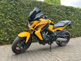 honda cb650fa; 30mm tiefer; leovinceauspuff; insp. neu