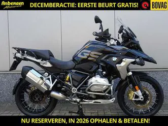 bmw r 1250 gs exclusive verlaagd zwart