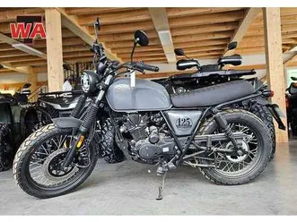 * motorrad mit abs ** aktion aktion ** old style - cool - hip - sparsam ** euro 5 ** retro 125 er fahrbar mit *code 111* fã¼hrerschein! ** abs ** finanzierung m