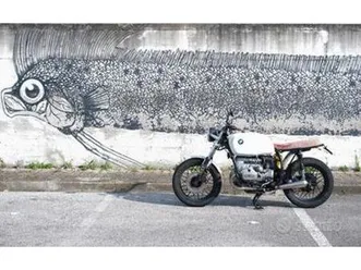 bmw r45 café racer - anno 1982 - moto d'epoca