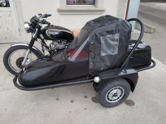 t140e mit seitenwagen