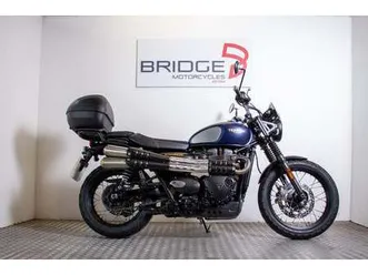 used triumph street scrambler for sale in exeter