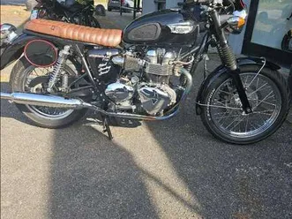 triumph bonneville t100 grigio