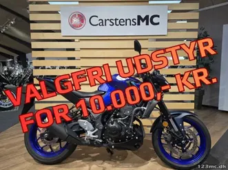 yamaha mt-03 demo - inkl. valgfri org. udstyr for 10.000 kr.