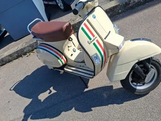 vespa px80 eingetragen 198 ccm,top,aus sammlung.