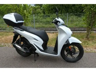 honda sh 125i topcase, weiß, tz, neu, sofort!