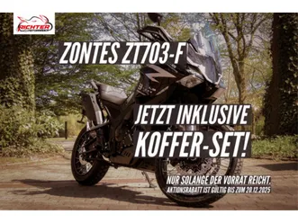 zontes zt703-f ◊ inkl. zontes koffer-set und schutzbügel