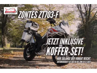 zontes zt703-f ◊ inkl. zontes koffer-set und schutzbügel