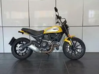 ducati scrambler icon yellow