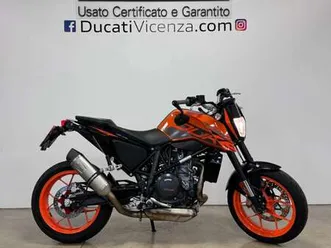 ktm 690 duke naked arancione