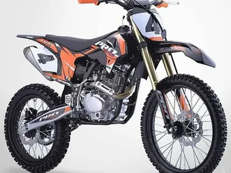 moto probike race 250 cc - oranžen