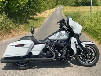 harley-davidson street glide, ape, navi, cvo style, gewährl.