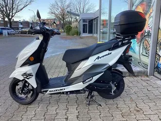 suzuki avenis 125 inkl. topcase und handschutz
