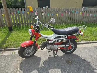 suzuki rv 50 ähnlich wie honda dachs oder monkey mokick