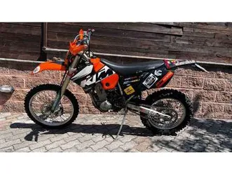 ktm 450 exc f arancione