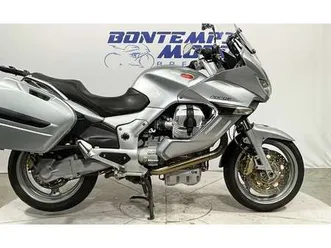 moto guzzi norge 1200 2009 + valigie in tinta originali guzzi bianco