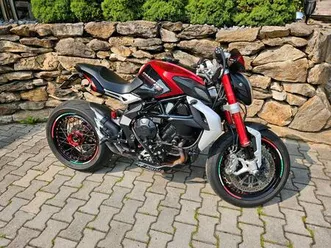 mv agusta brutale dragster rr , scheckheft & viel zubehör