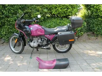 bmw r 100 gs caricablau *lila kuh* tüv neu