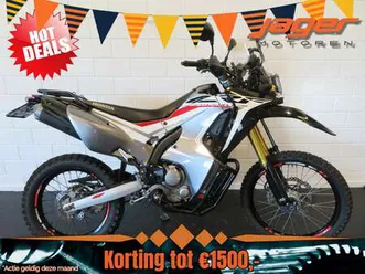 honda crf 250 x hm rally gaaf enduro top! zilver
