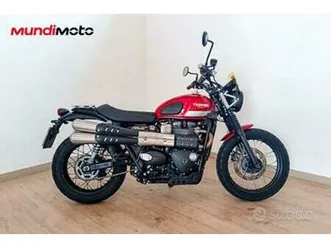 triumph scrambler 900 stealth edition - 2019
