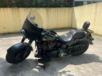 harley-davidson fat boy nero