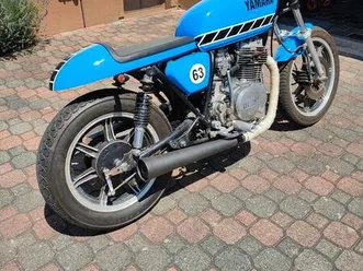 custom yamaha xs 400, caféracer, kleiner stylicher heizer