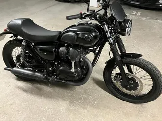 kawasaki w 800 black umbau