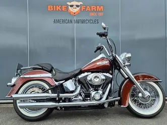 harley-davidson flstn°°softail deluxe°° -rootbeer brown-