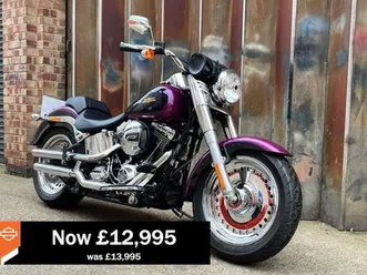 used harley-davidson softail 1690 flstf fat boy for sale in uppingham