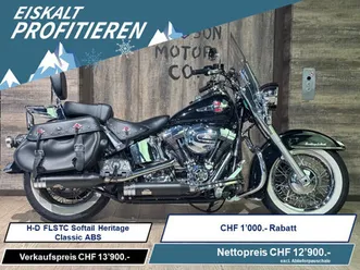 harley-davidson flstc 1690 softail heritage classic, custom, occasion, chf 12'900.-