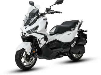 sym adx 125 abs tsc "snowwhite" 3jahre garantie!