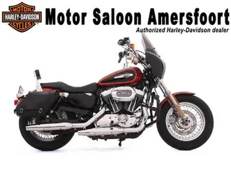 harley-davidson xl 1200 1200c sportster custom zwart