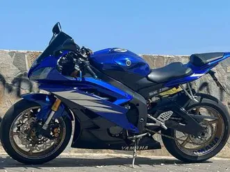 yamaha yzf-r6 blu/azzurro