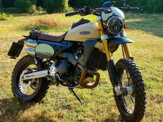 fantic caballero 500 rally beige