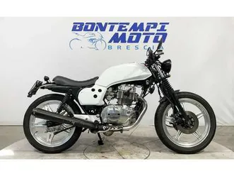 honda cb 400 n 1980 cafe' race - km 6400 bianco