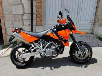 ktm 950 supermoto arancione