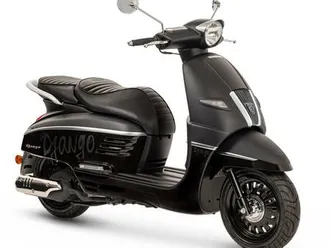 peugeot django 50 classic dark motorroller 45 km/h neu!