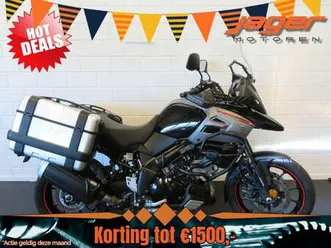 suzuki v-strom 1000 dl koffers perfect! zilver